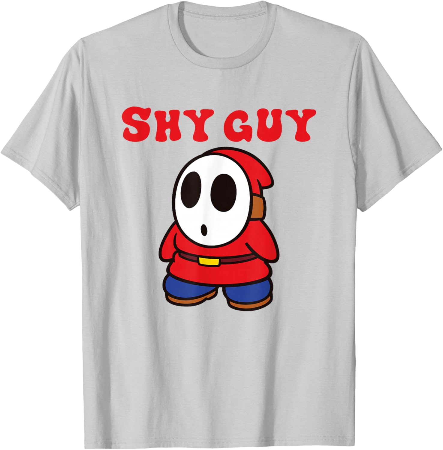 Super Mario Shy Guy Retro T-Shirt for Gamers - Nintendo Fan Apparel - 13
