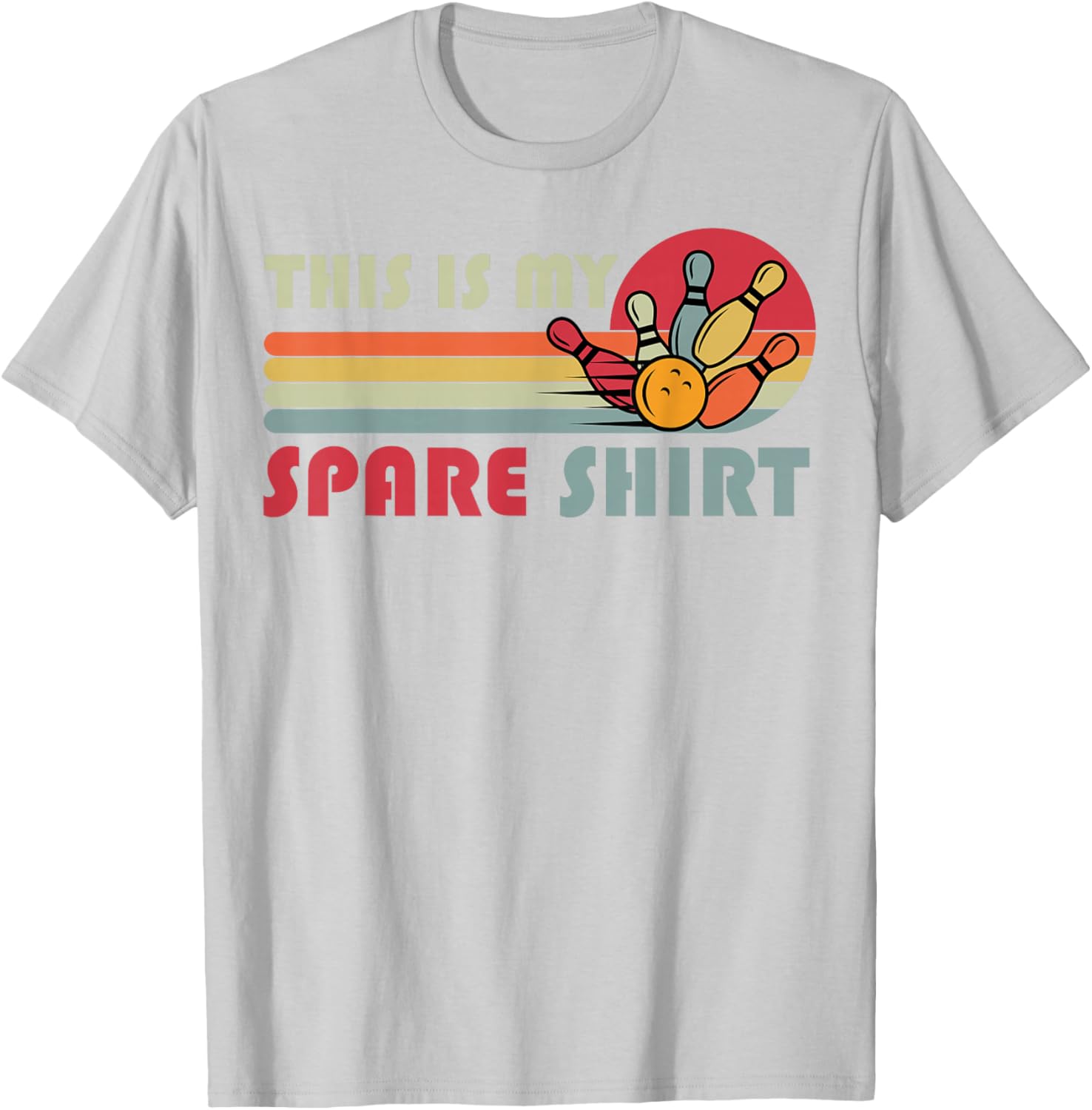 Funny Spare Bowling T-Shirt for Men, Women, and Kids - Perfect Team Gear - 16