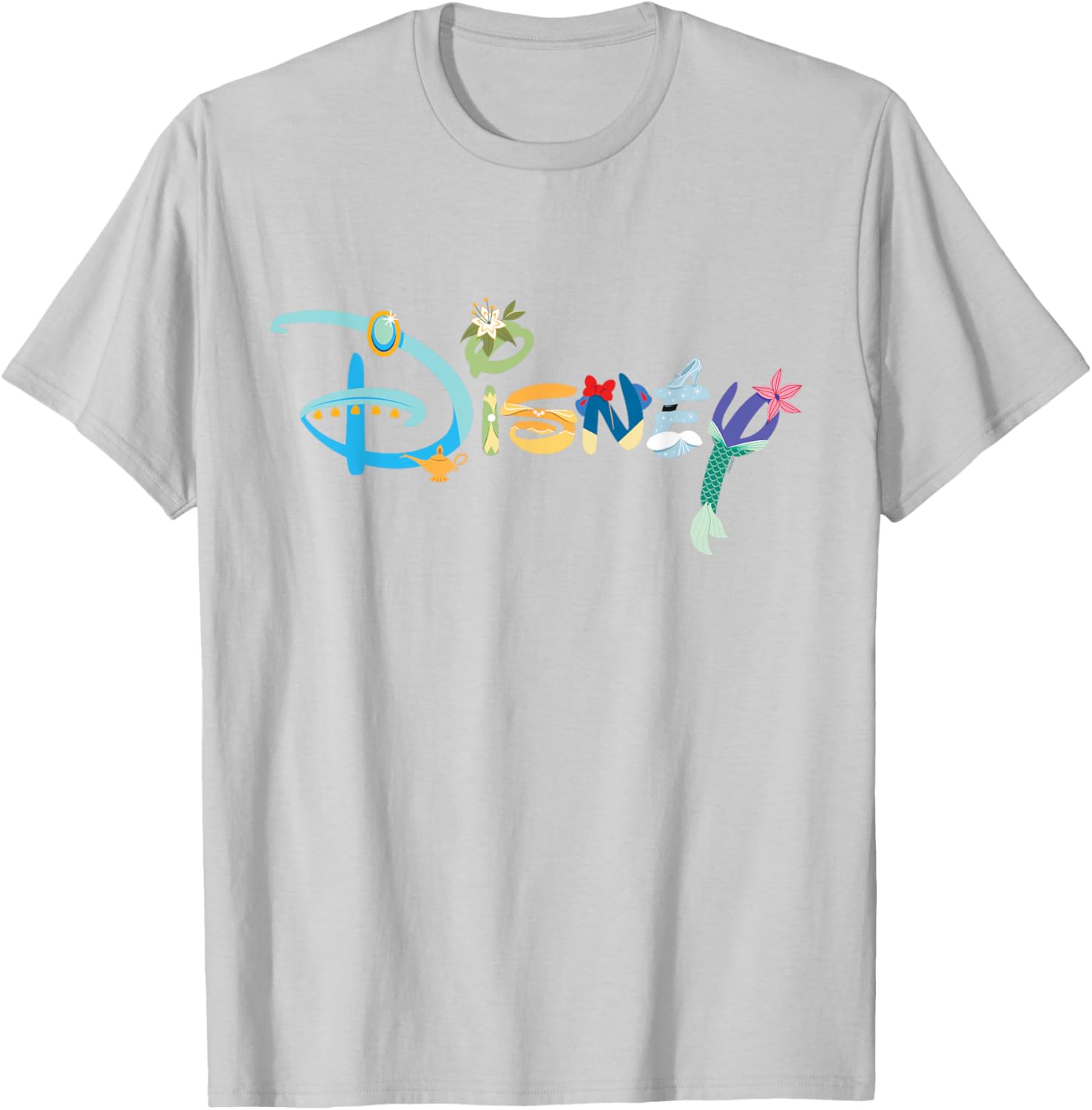 Disney Princess Classic Logo T-Shirt for Kids and Adults, Stylish Gift - 10