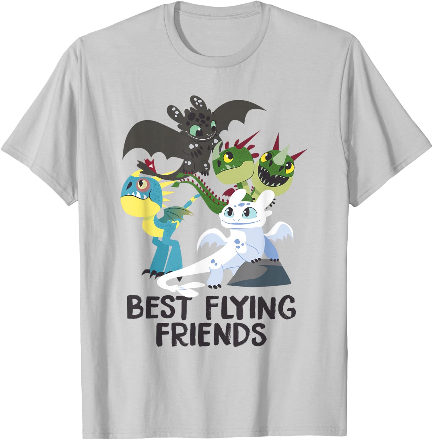 How to Train Your Dragon 3 Best Friends T-Shirt for Fans and Kids - 1