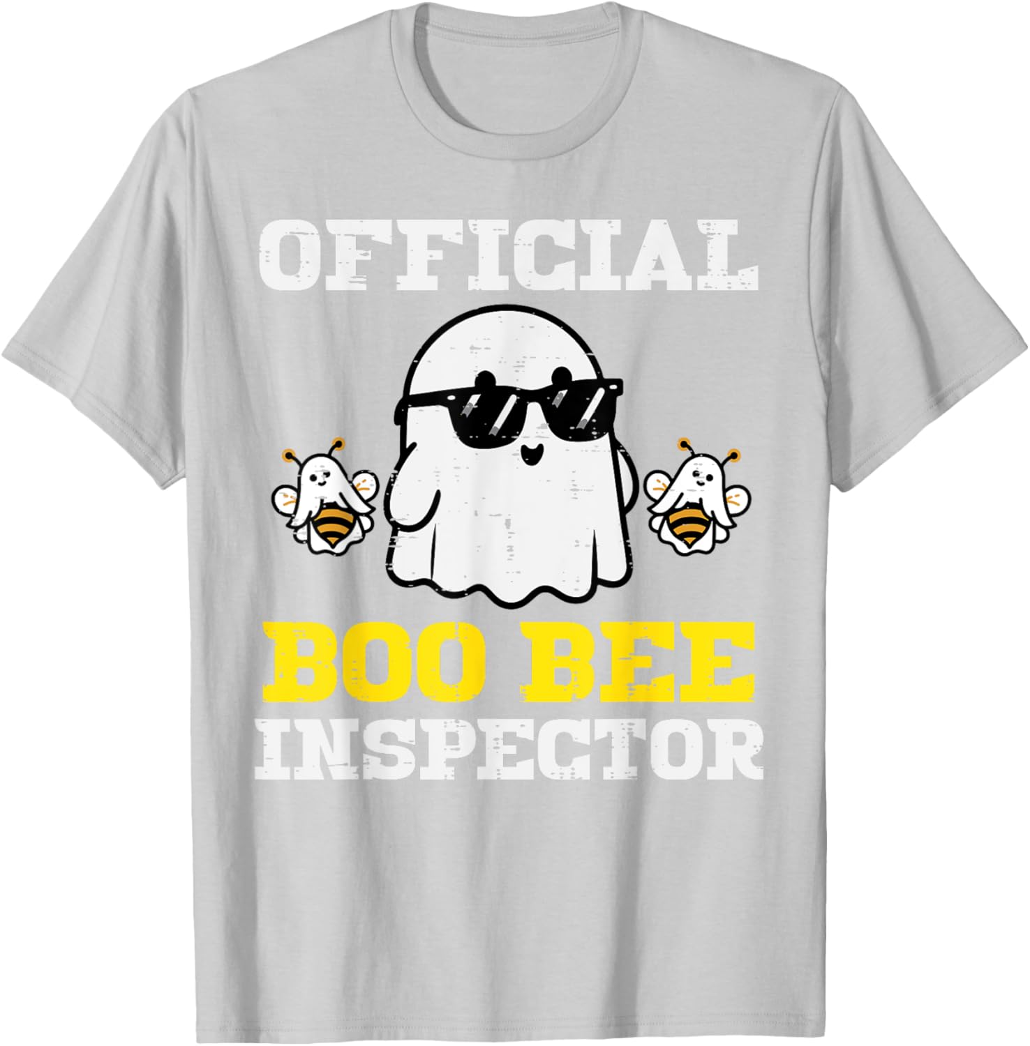 Halloween Boo Bee Inspector Funny Costume Tee for Men and Women - 17