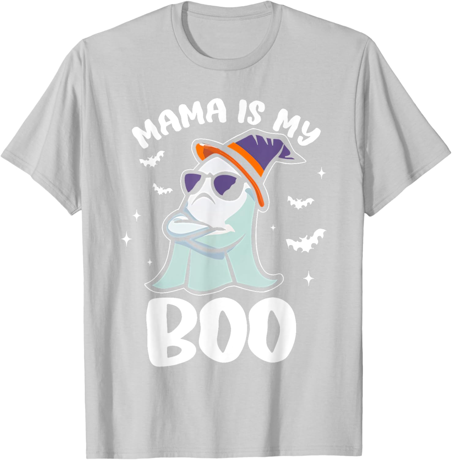 Groovy Mama Is My Boo Halloween T-Shirt for Toddlers and Kids - 16