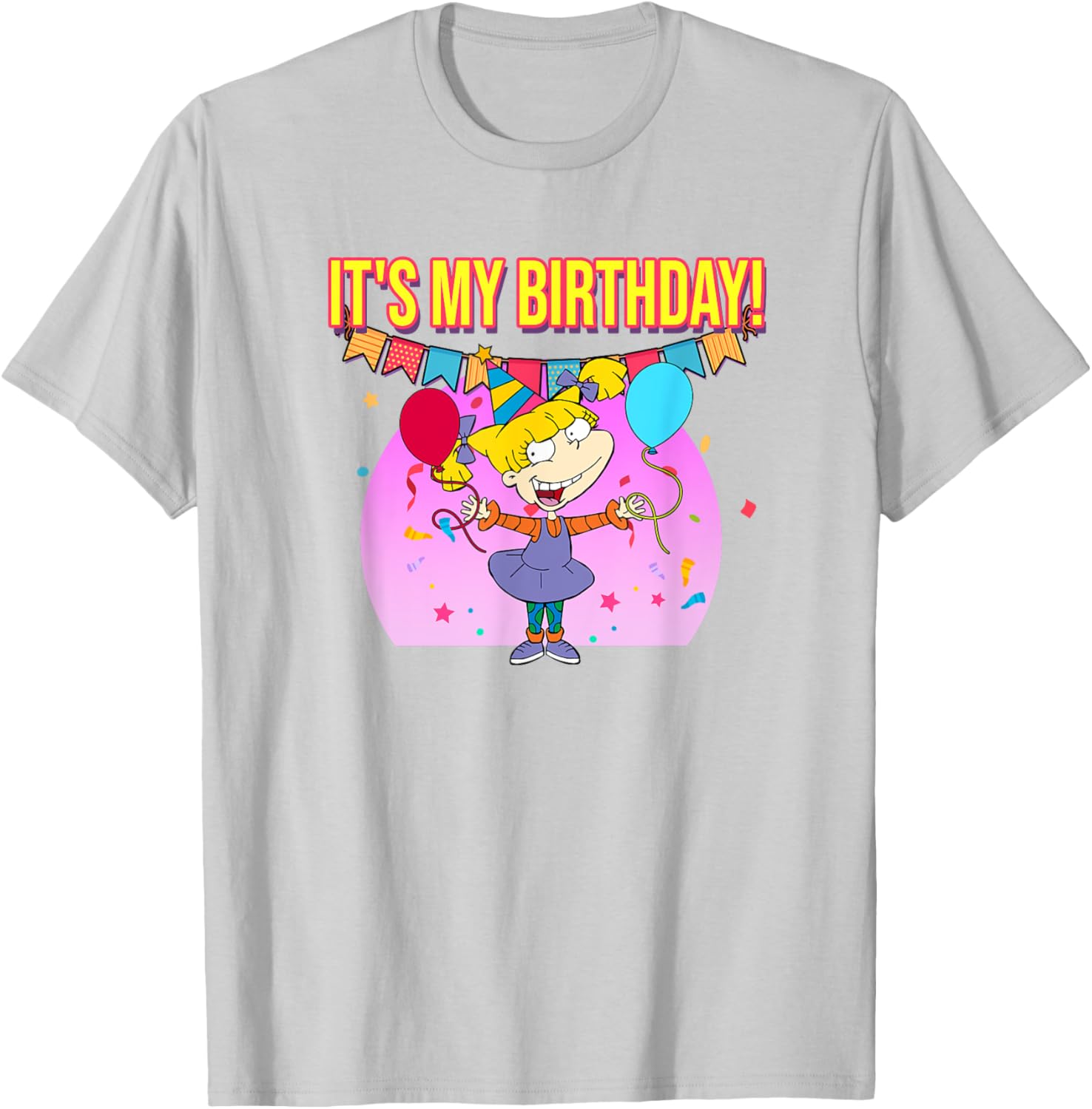 Mademark x Rugrats Angelica Pickles Birthday T-Shirt Fun Kids Apparel - 8