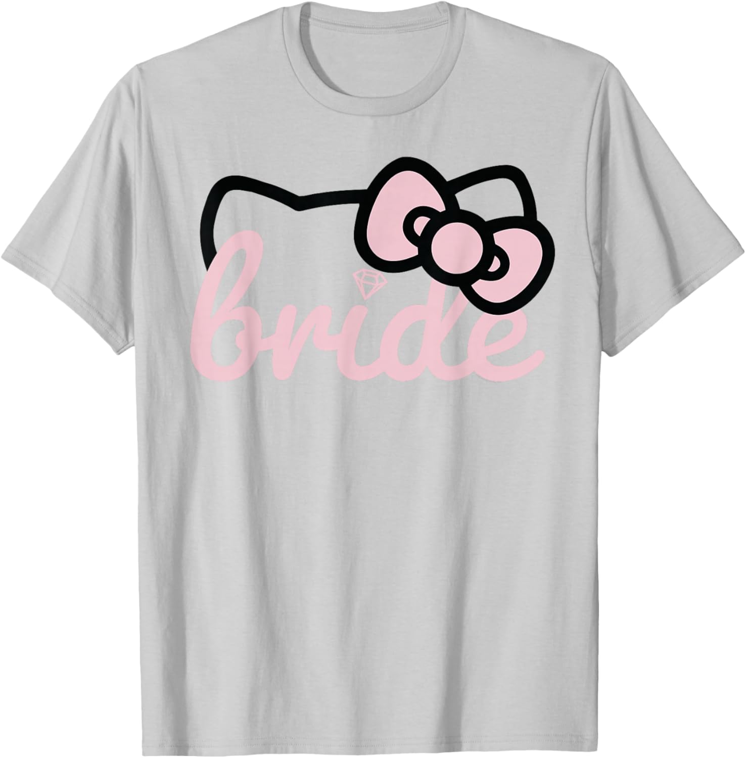 Hello Kitty Bride Wedding T-Shirt for Fun Bridal Party Celebrations - 13