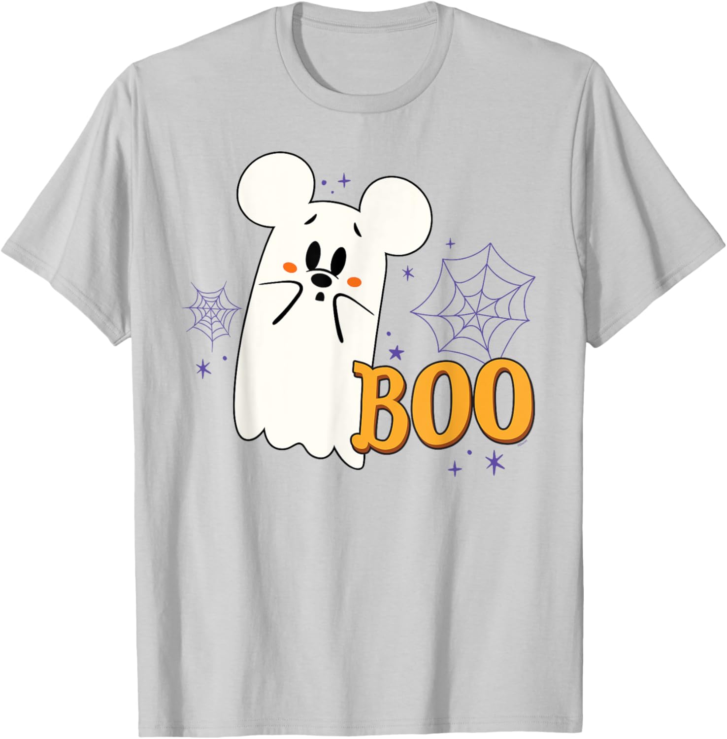 Cute Mickey Mouse Halloween Ghost T-Shirt for Kids and Adults - 23