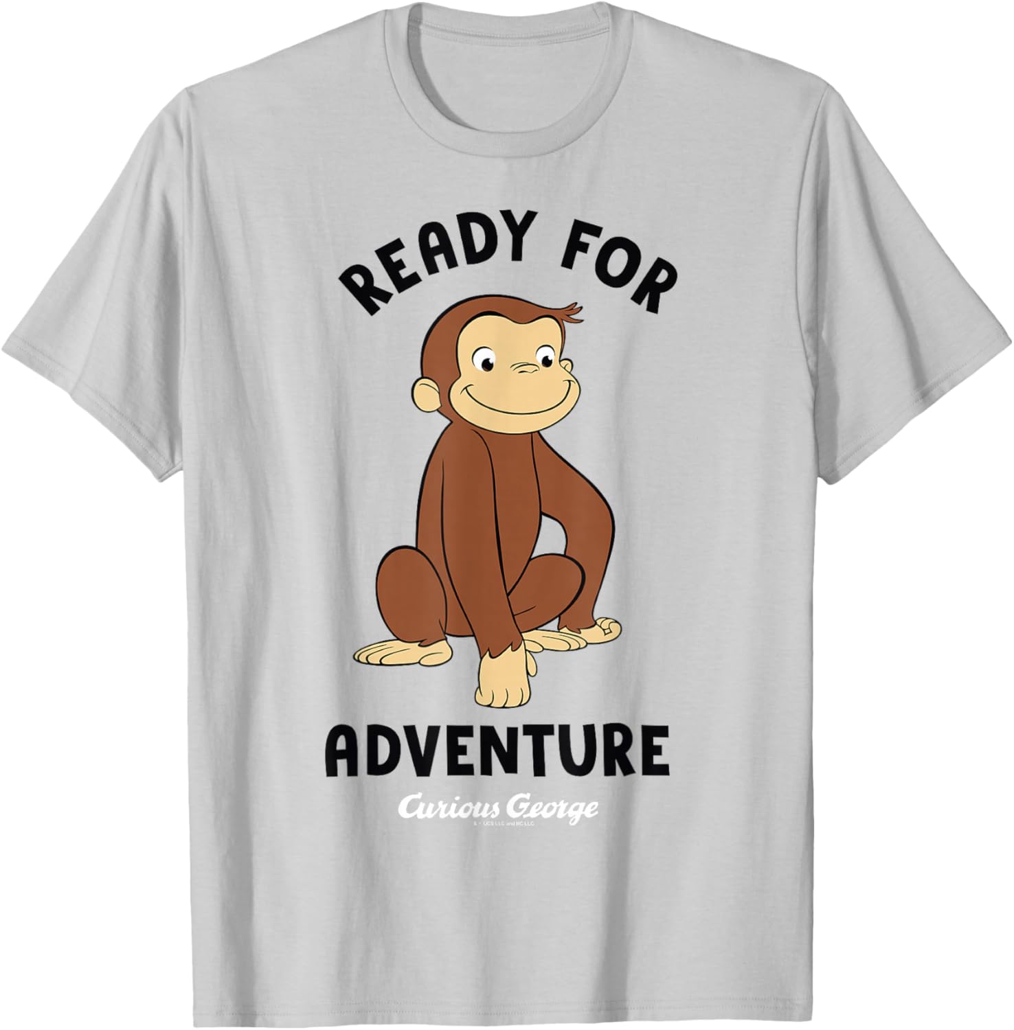 Curious George Adventure T-Shirt Featuring Smiling George - Fun Apparel - 11