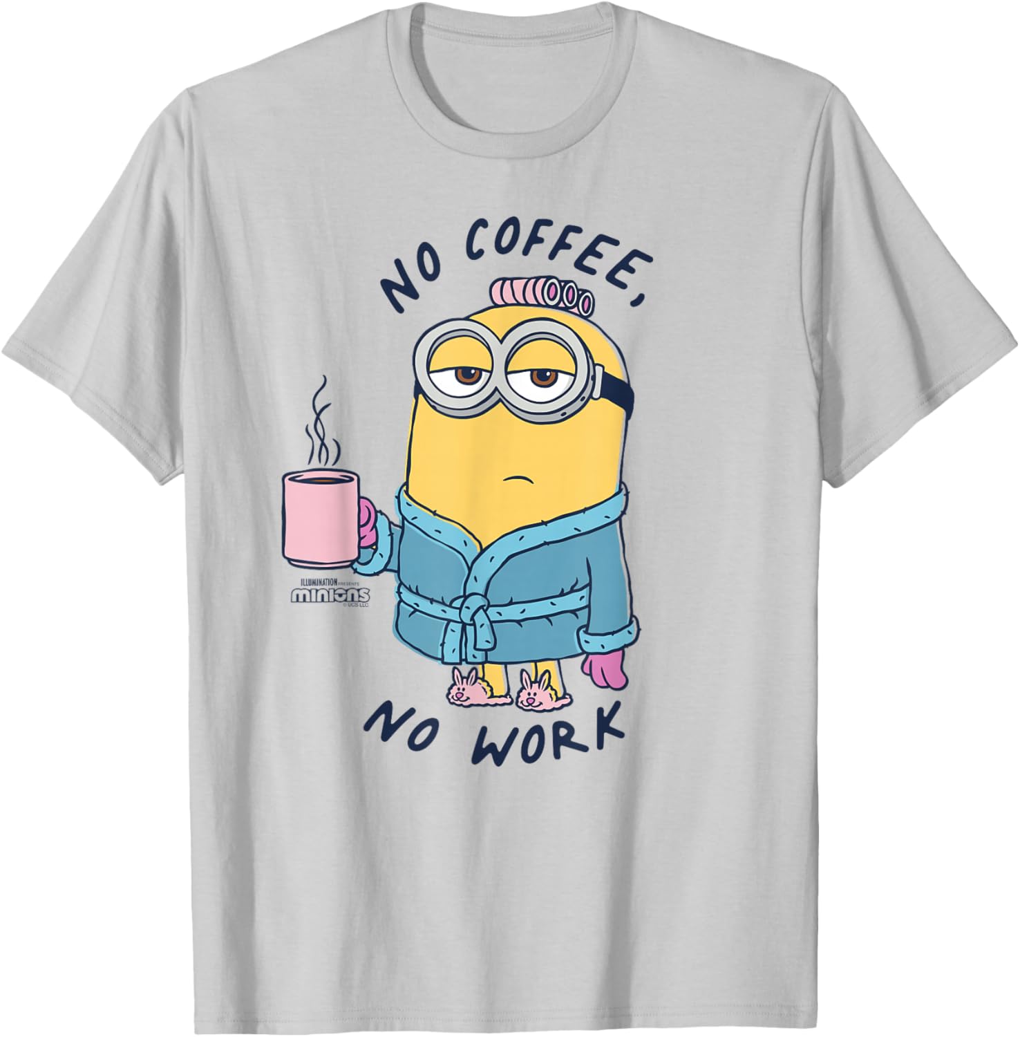 Minions Dave No Coffee No Work T-Shirt Fun Graphic Tee for Fans - 5