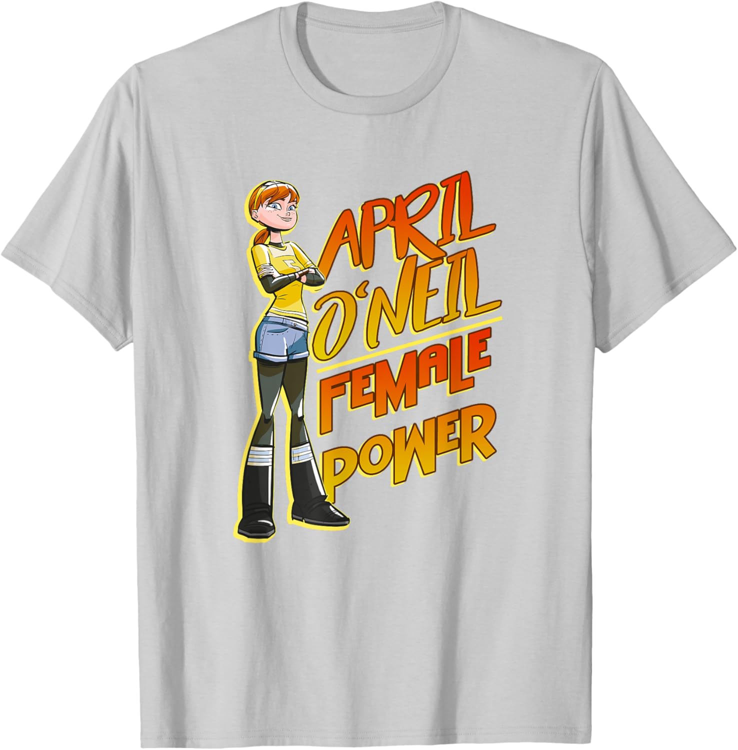 Mademark Teenage Mutant Ninja Turtles April O'Neill Women's T-Shirt - 8