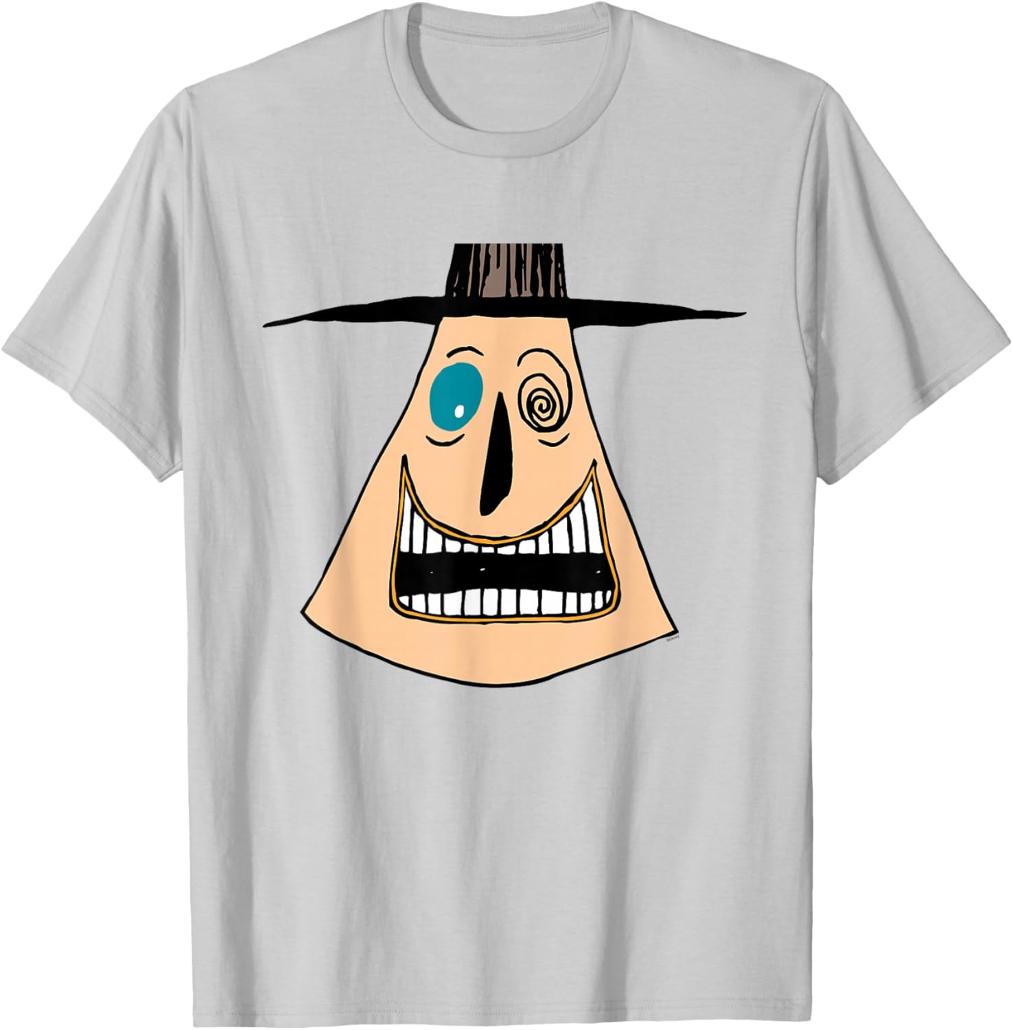 Disney The Nightmare Before Christmas Mayor Big Face T-Shirt for Fans - 14
