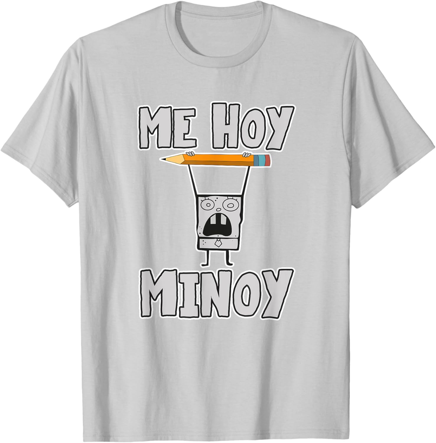 Mademark DoodleBob Me Hoy Minoy T-Shirt - Fun SpongeBob Apparel - 14