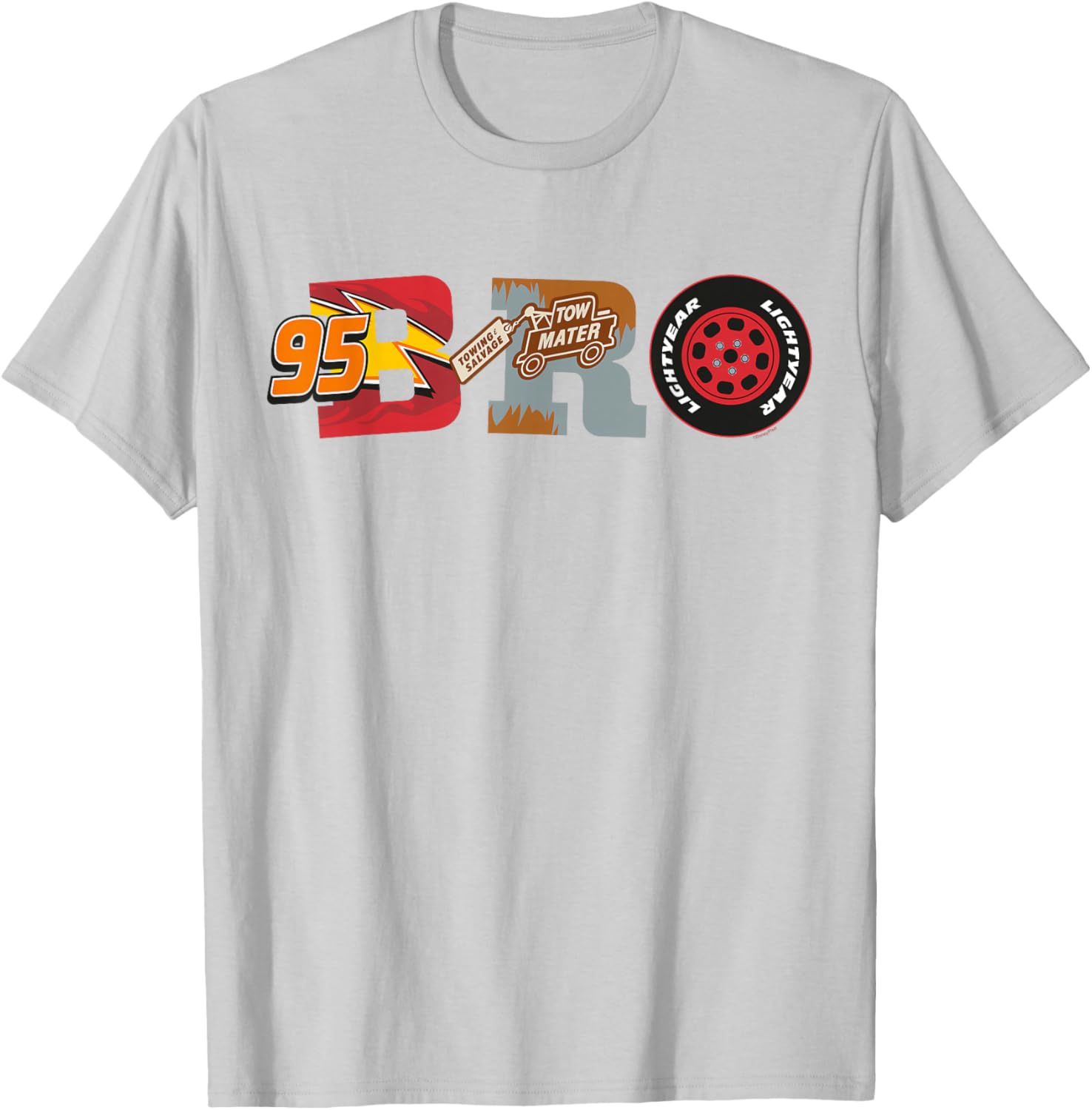 Disney Pixar Cars Matching Brother Family Trip T-Shirt for Kids - 3