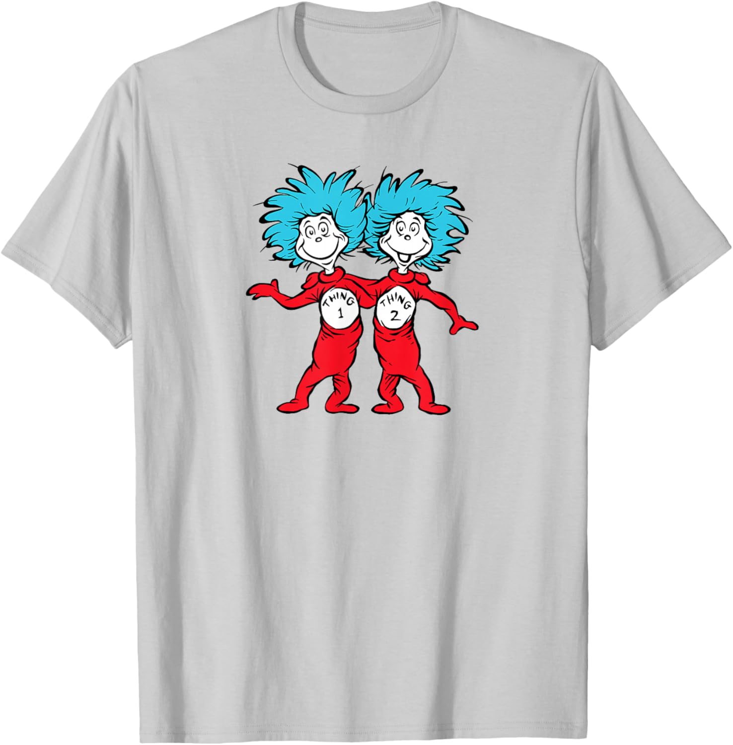 Dr. Seuss Thing 1 Thing 2 Buddies T-Shirt for Fun Lovers and Kids - 28