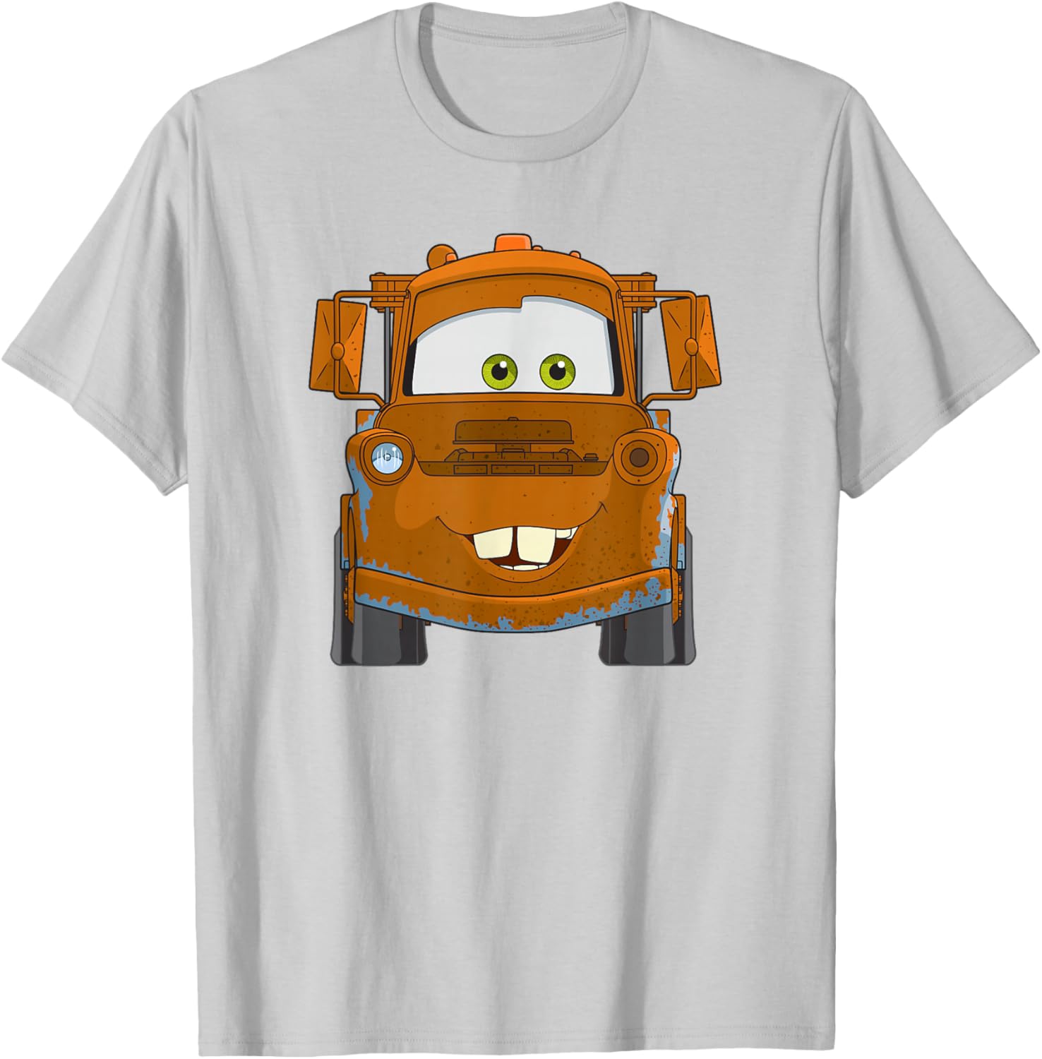 Disney Pixar Cars Mater Big Truck Face T-Shirt for Kids and Adults - 5