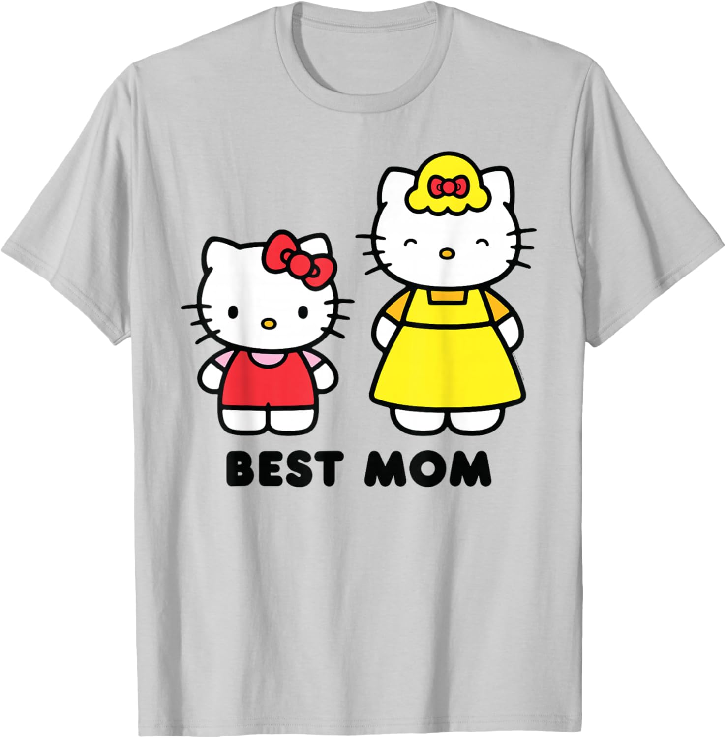 Hello Kitty Best Mom Mother's Day T-Shirt for Loving Moms and Gifts - 4
