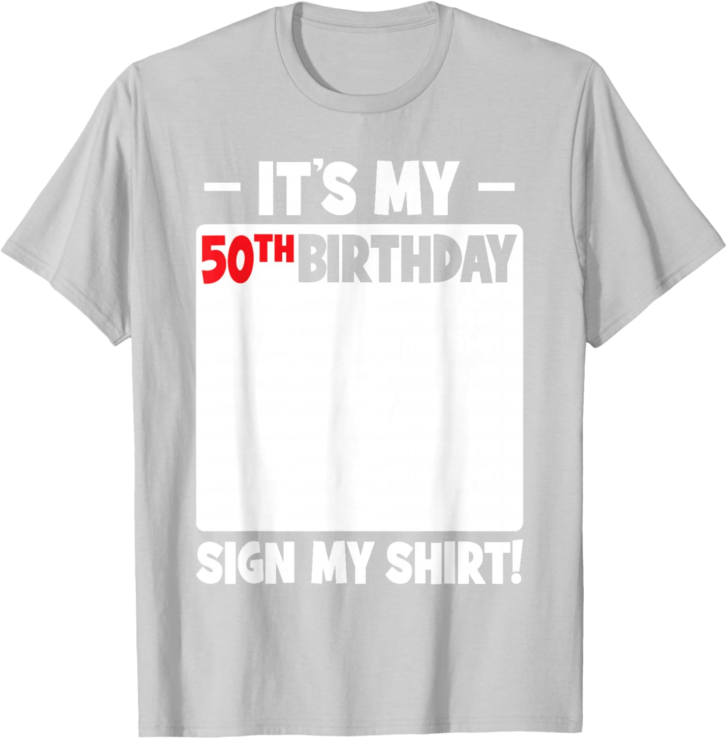 Funny 50th Birthday T-Shirt for Men and Women - Celebrate in Style! - 22
