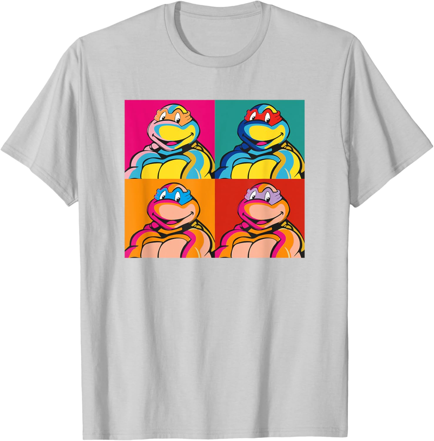 Mademark x TMNT Pop Art T-Shirt Featuring Donatello Michelangelo Leonardo - 16