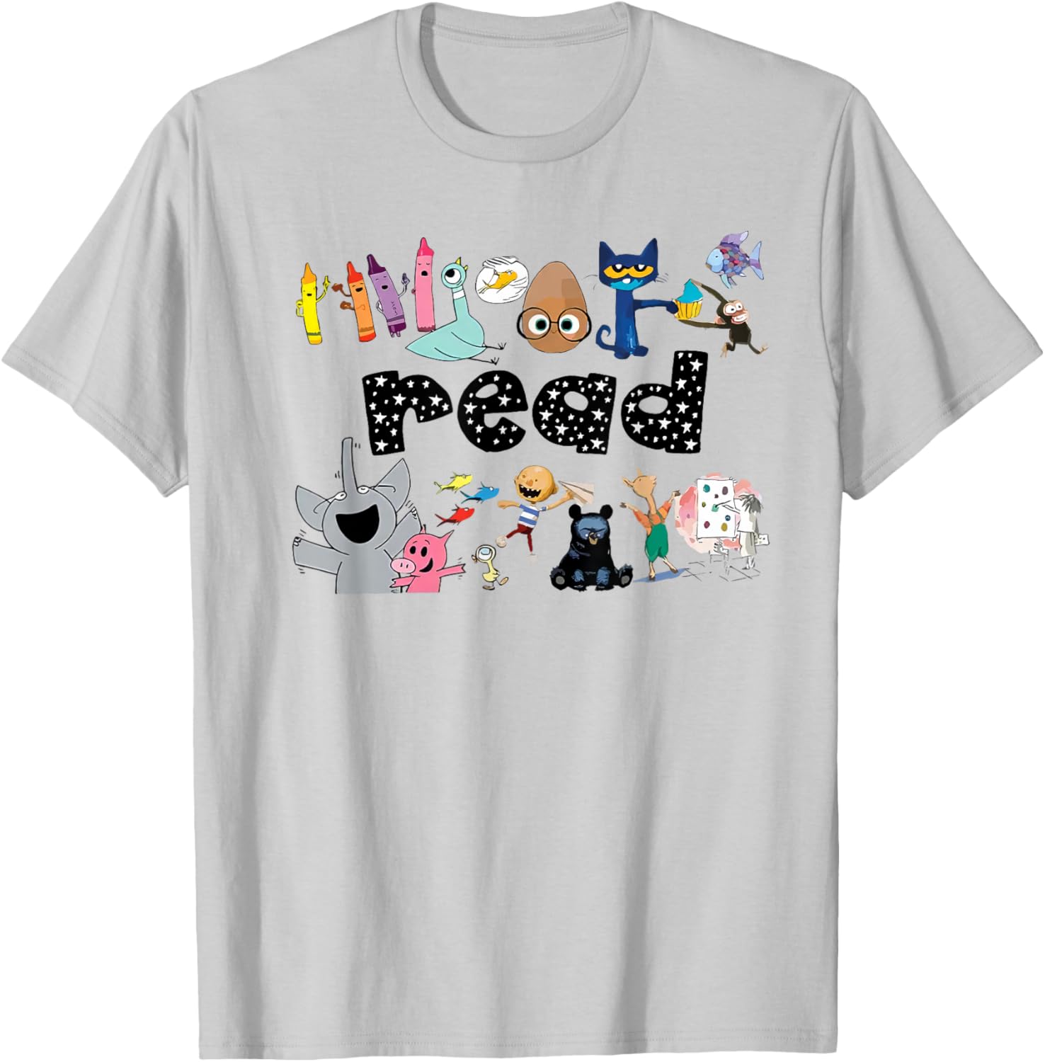 Read Children's Books Teacher T-Shirt for Book Lovers and Educators - 3