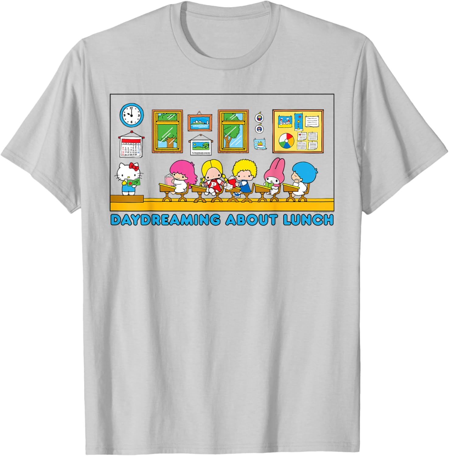 Hello Kitty and Friends Daydreaming Lunch T-Shirt for Fun Outfits - 17