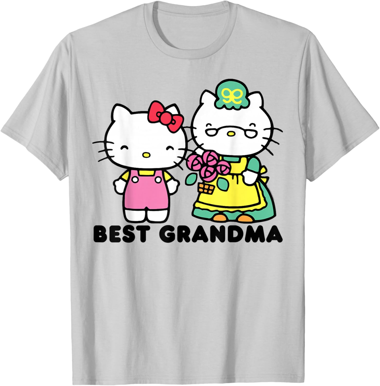 Hello Kitty Best Grandma T-Shirt Cute Gift for Grandmothers - 4