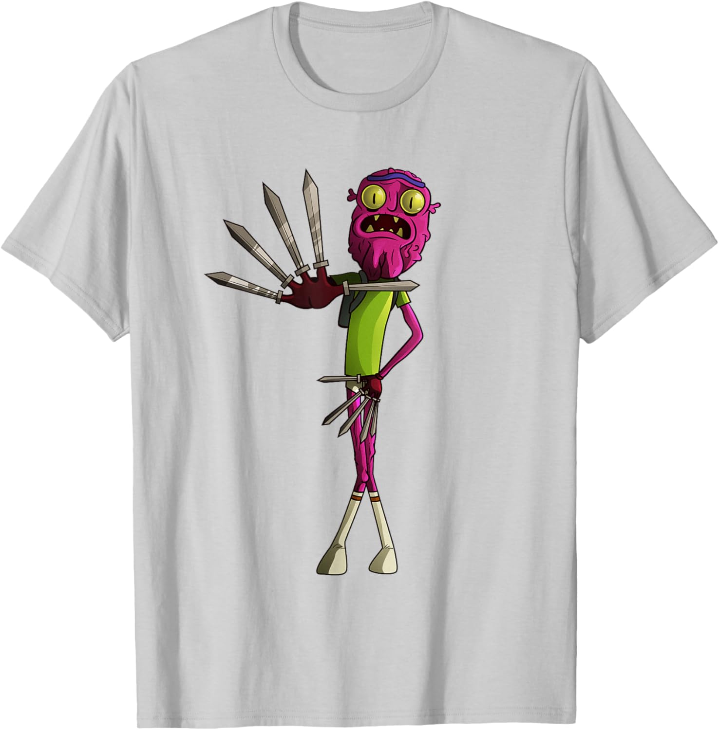 Mademark x Rick and Morty Scary Terry T-Shirt for Fun Fans - 12