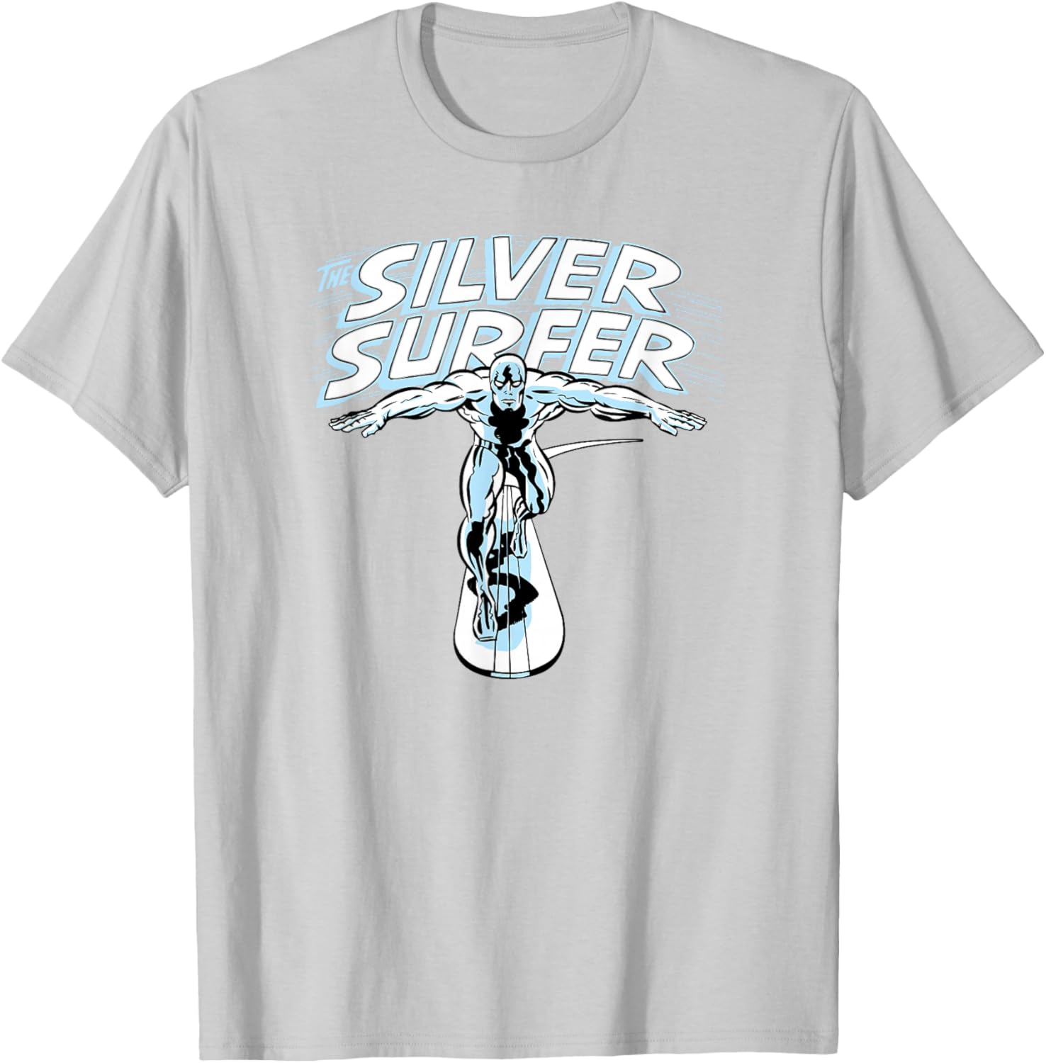 Vintage Marvel Fantastic Four Silver Surfer Portrait T-Shirt for Fans - 10