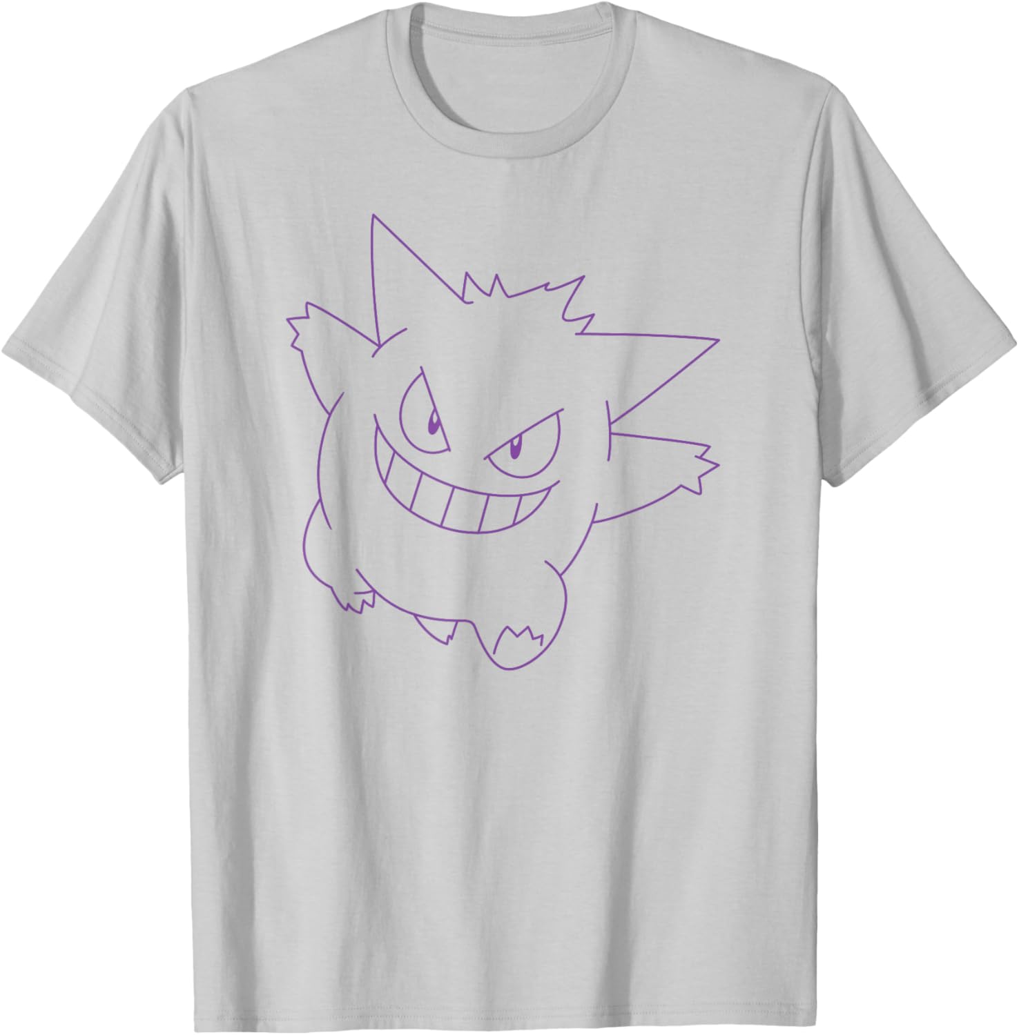 Pokémon Gengar Big Face T-Shirt Fun Graphic Tee for Fans and Collectors - 2