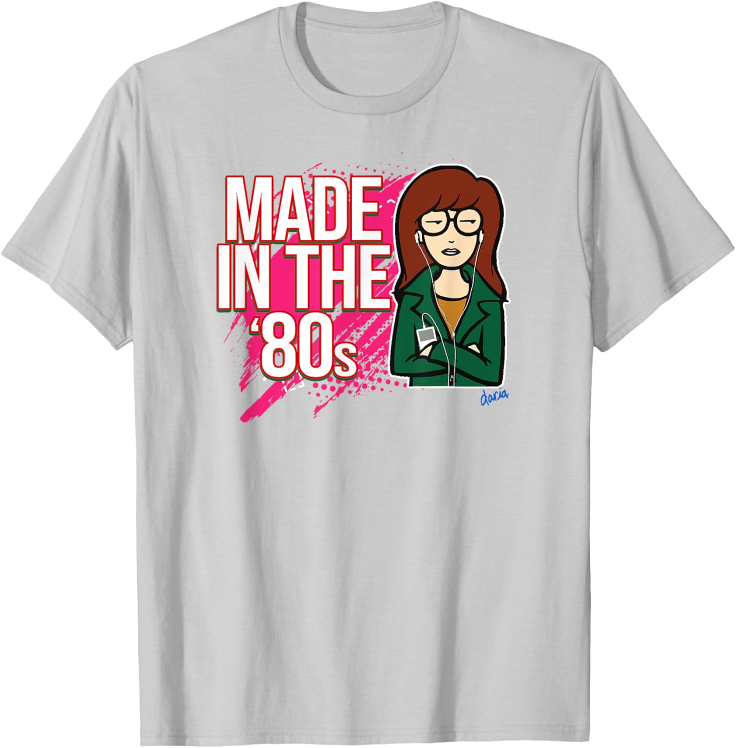 Mademark x Daria Retro 80s T-Shirt for Vintage Style Enthusiasts - 8