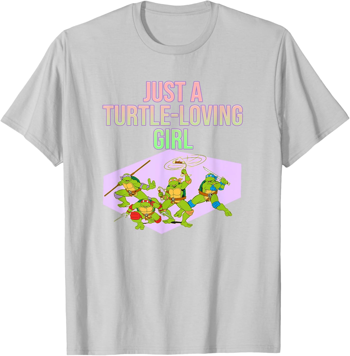Mademark Teenage Mutant Ninja Turtles Turtle-Loving Girl T-Shirt - 3