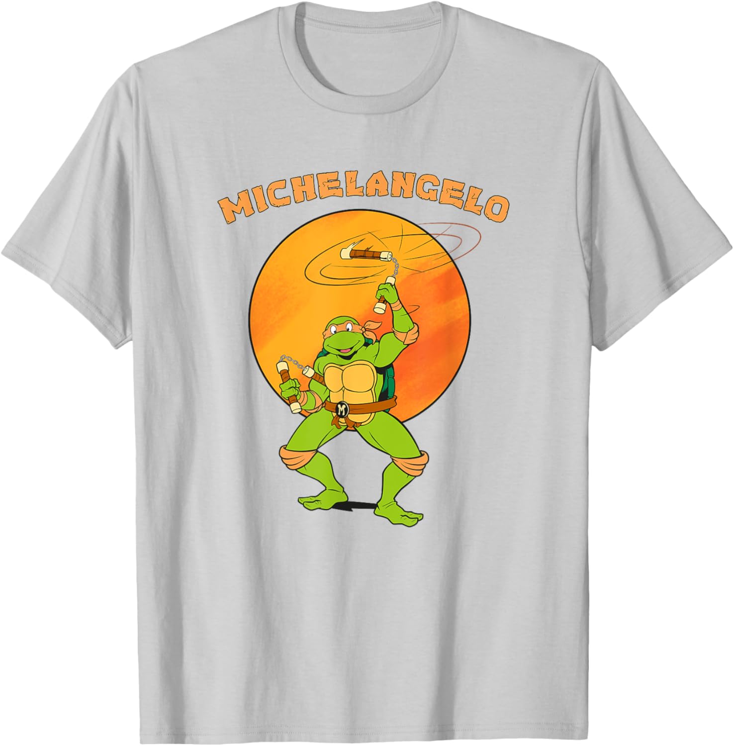 Mademark Teenage Mutant Ninja Turtles Michelangelo Standing Tall T-Shirt - 17