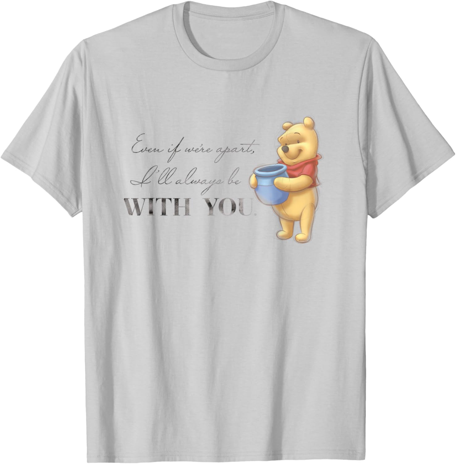 Disney 100 Anniversary Winnie the Pooh Quote T-Shirt for Fans - 2