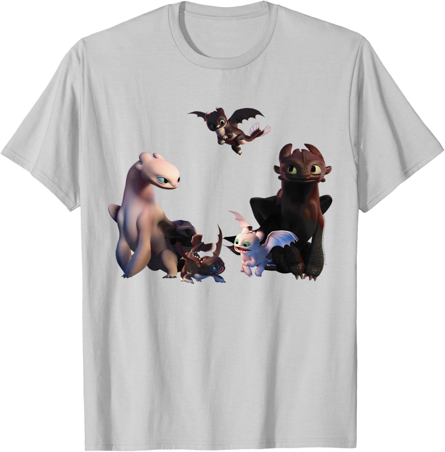 Night Fury Family T-Shirt from How to Train Your Dragon 3 - Perfect for Fans - 2