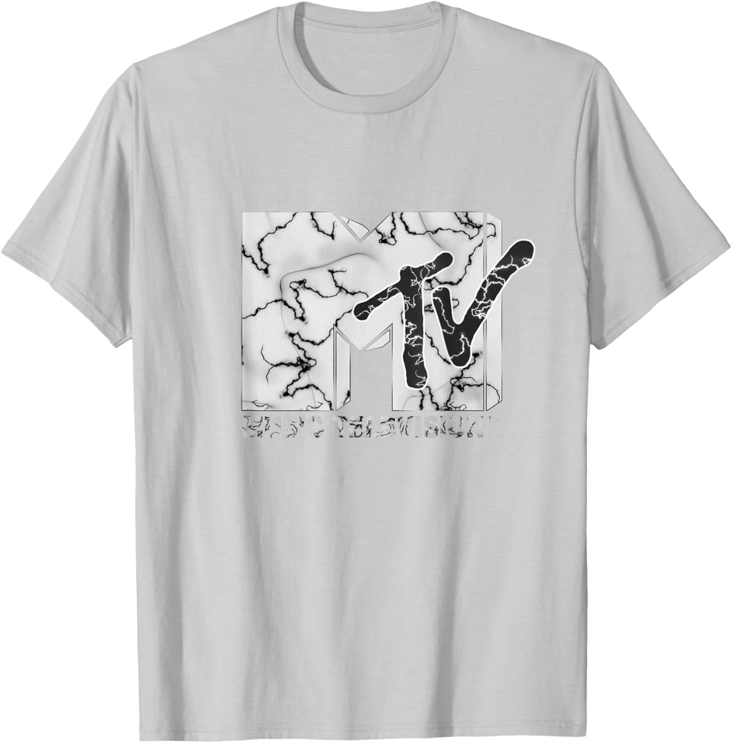 Mademark x MTV Electric Flashes Good Vibes T-Shirt for Trendy Style - 5