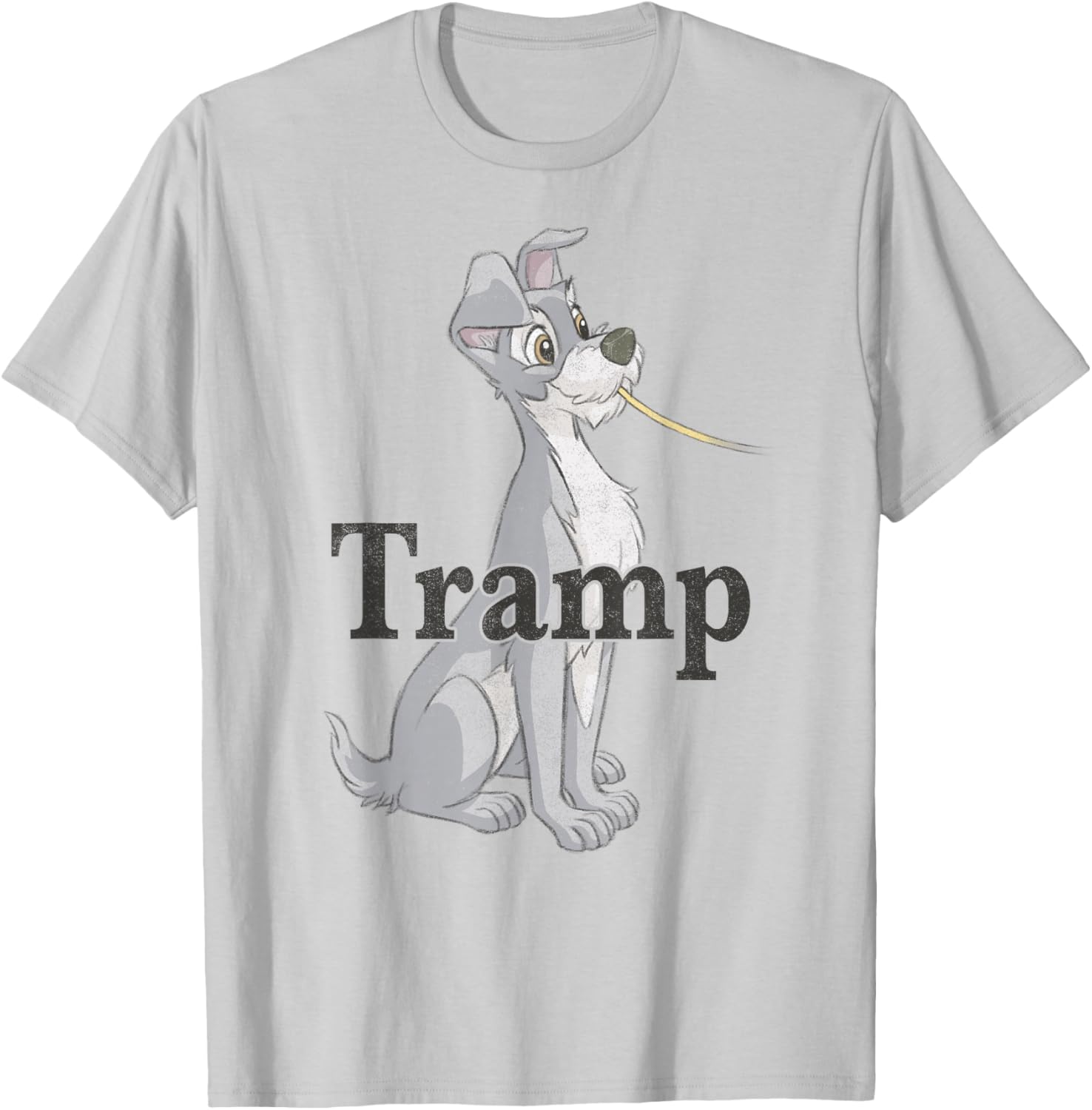 Disney Lady and the Tramp Spaghetti Couples T-Shirt for Fun Lovers - 9