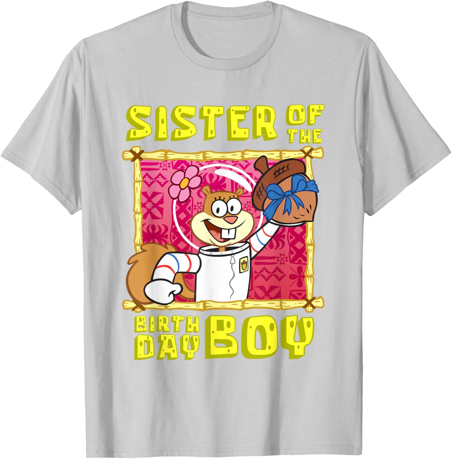 Mademark SpongeBob Sister Birthday Gift T-Shirt for Girls Fun Design - 7
