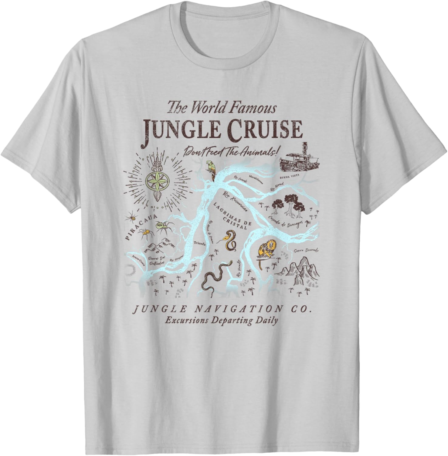 Disney Jungle Cruise T-Shirt Perfect for Adventures and Day Trips - 2