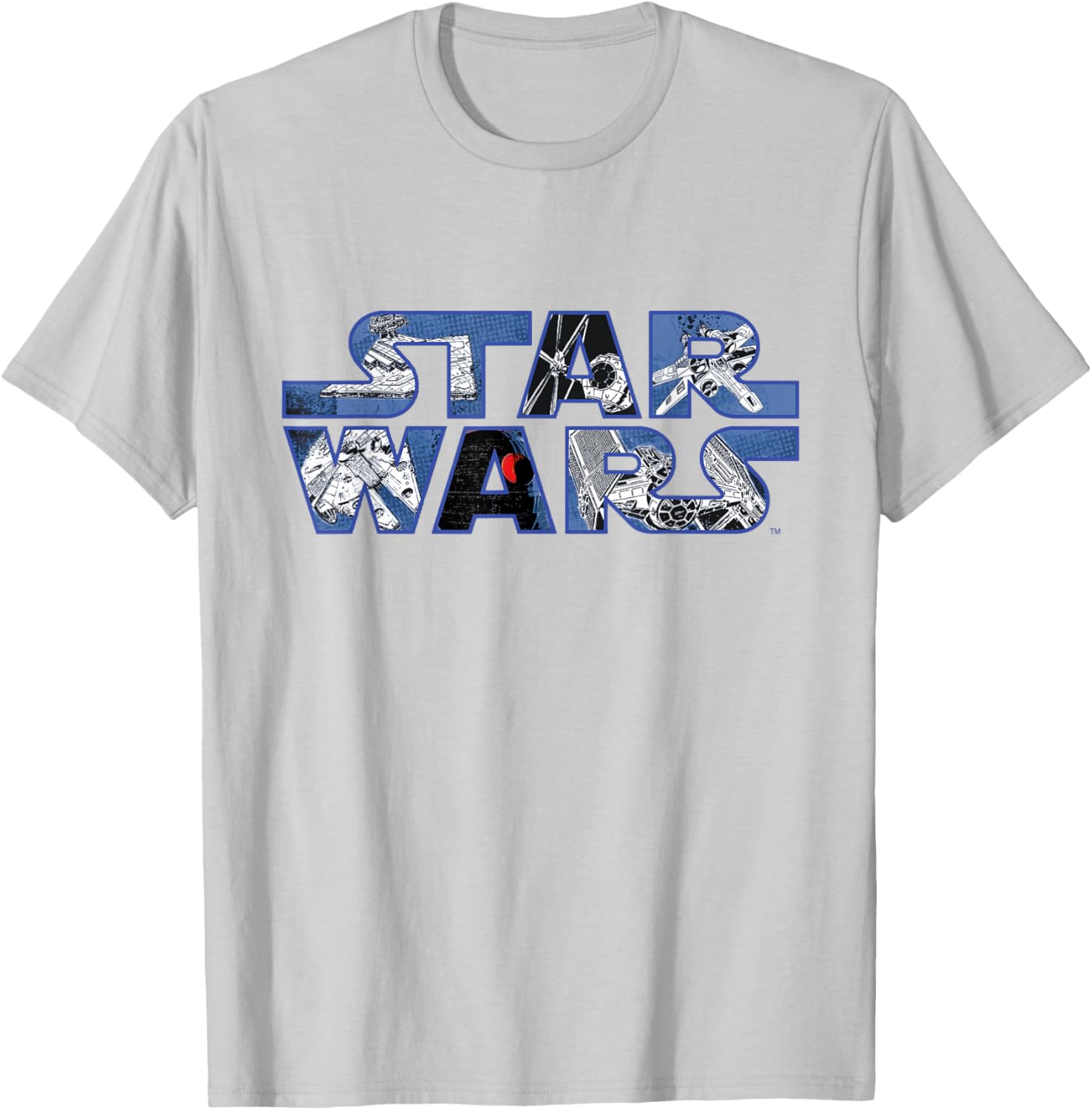 Star Wars Millennium Falcon and Death Star T-Shirt for Fans and Collectors - 12
