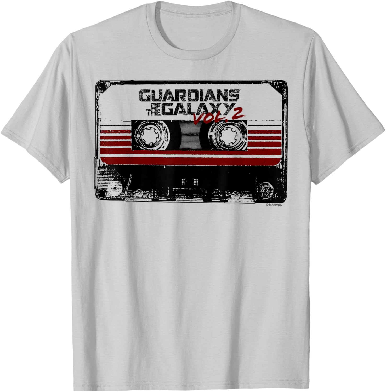 Marvel Guardians of the Galaxy Vol 2 Awesome Mix Tape Logo T-Shirt - 10