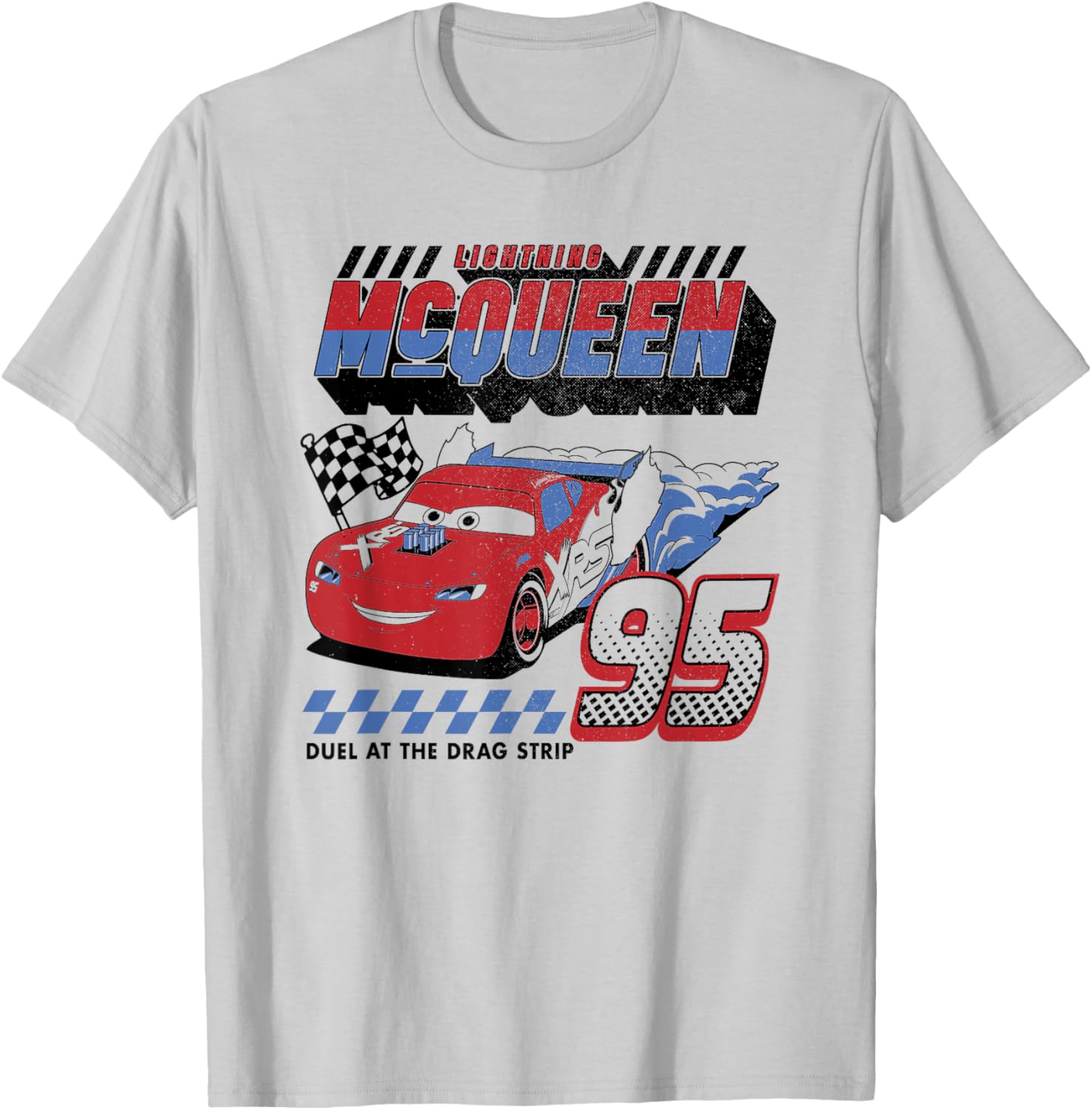 Disney Pixar Cars Lightning McQueen Americana Race T-Shirt for Kids - 5