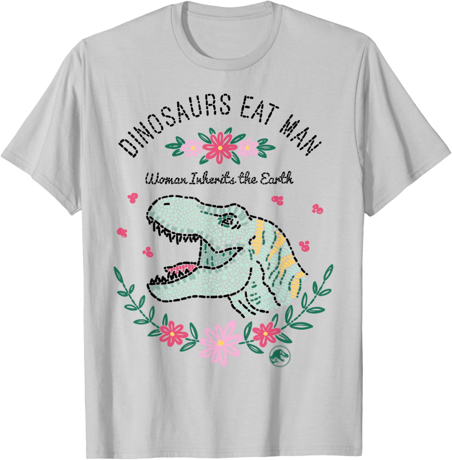 Jurassic Park Dinos Eat Man Women Inherit Earth T-Shirt for Fans - 9