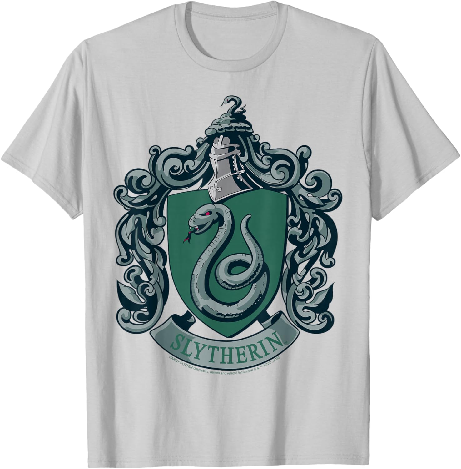 Slytherin House Crest T-Shirt for Harry Potter Fans - Stylish and Comfortable - 1