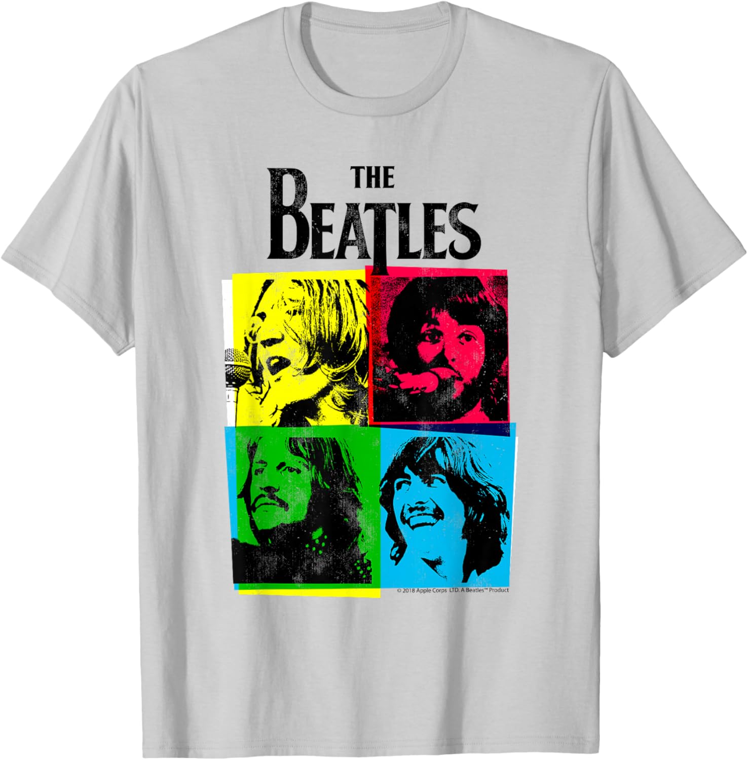 CMYK Beatles Graphic T-Shirt for Music Lovers - Stylish Casual Wear - 1