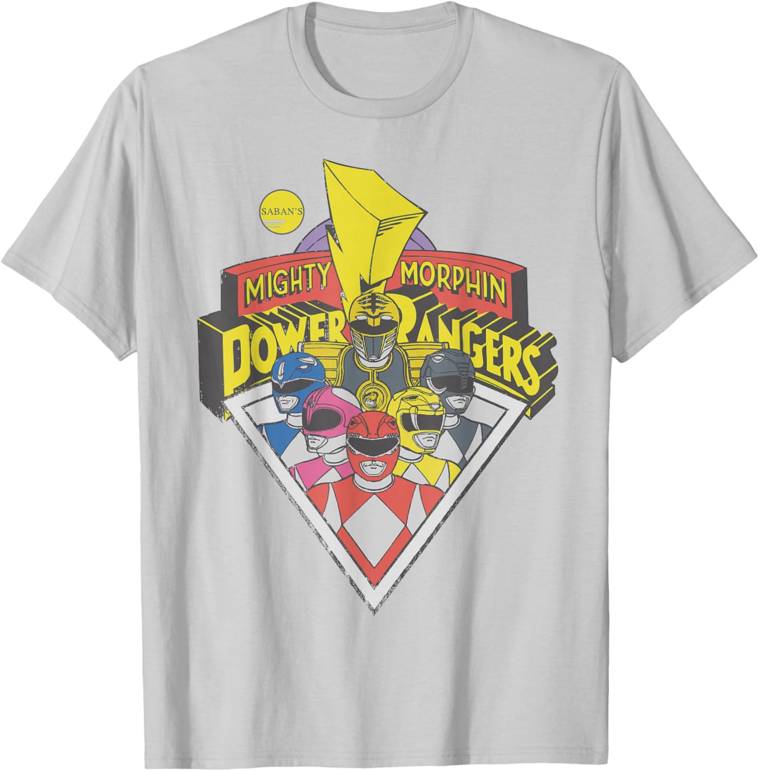 Power Rangers Team Logo T-Shirt for Fans of Adventure and Fun - 14