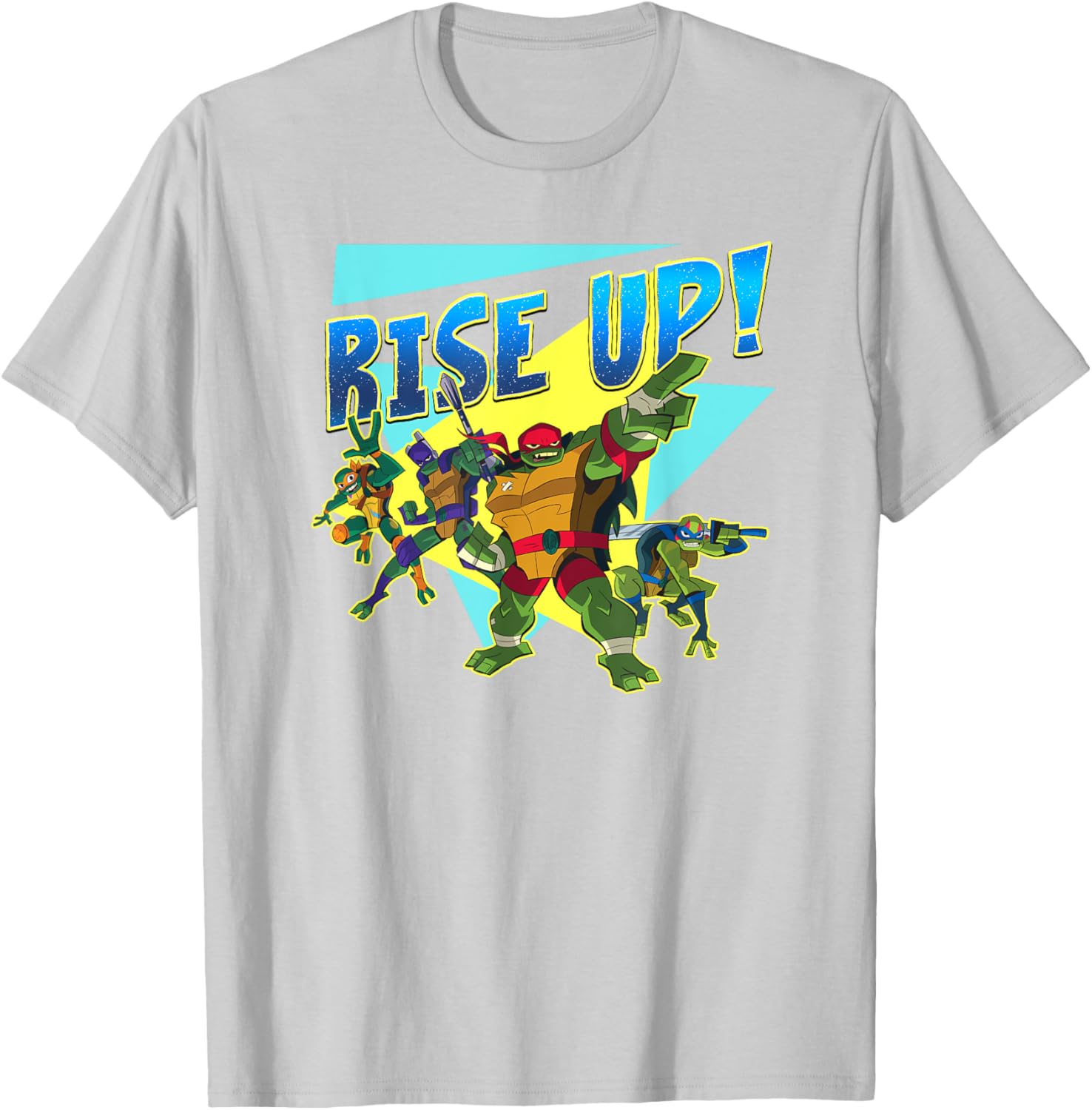 Mademark TMNT Rise Up T-Shirt for Fans of Teenage Mutant Ninja Turtles - 13