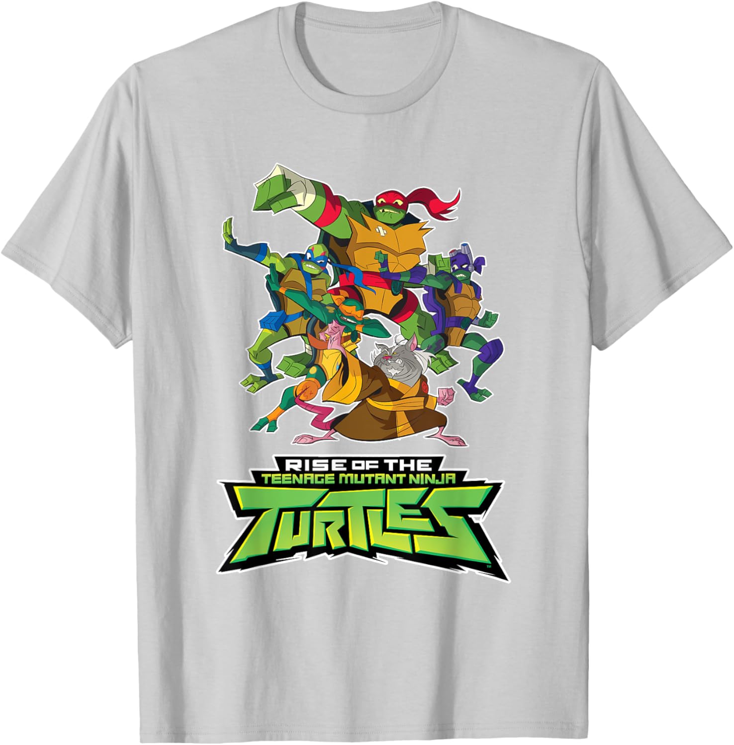 Mademark Teenage Mutant Ninja Turtles Rise T-Shirt with Splinter Design - 18