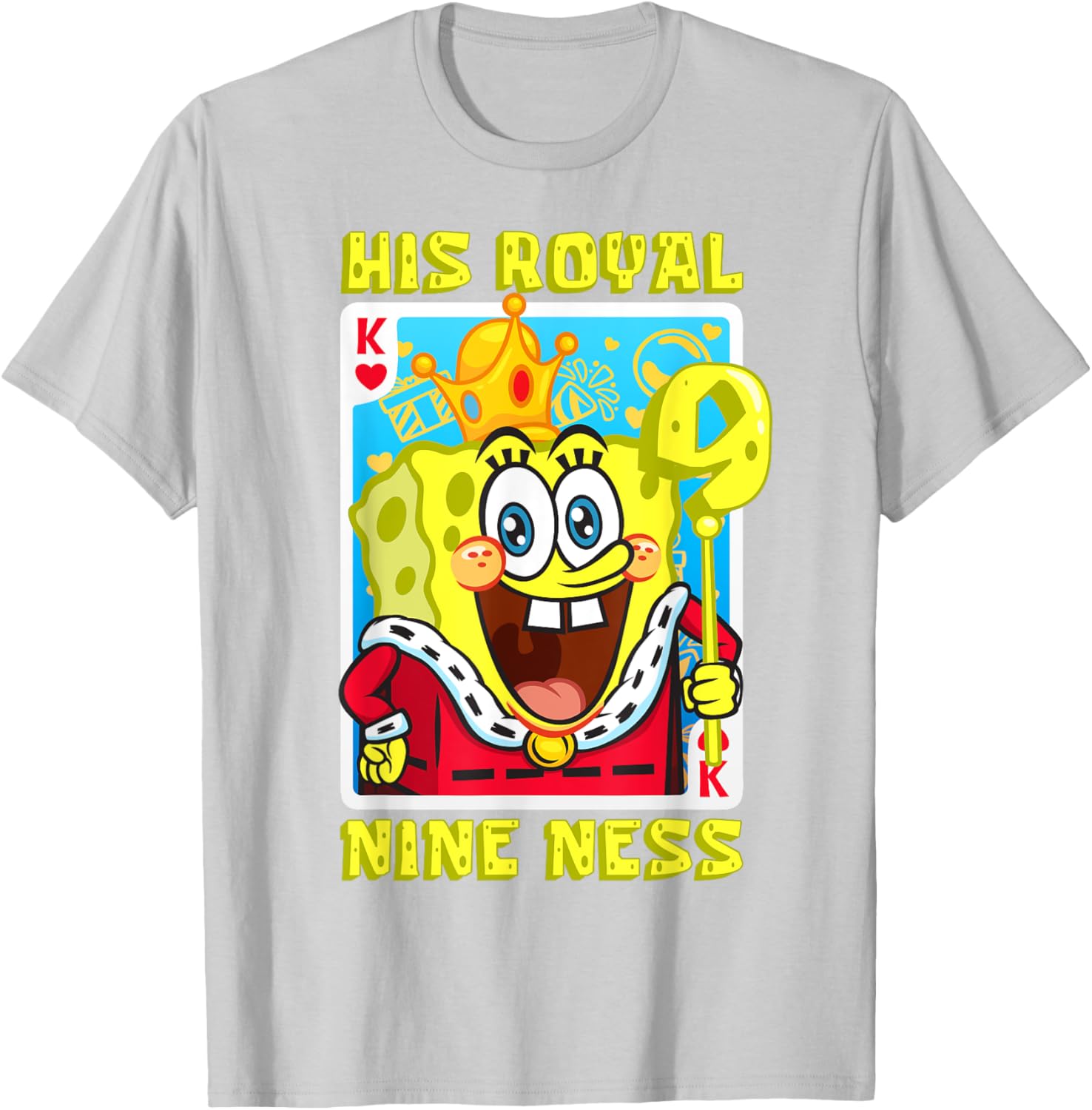 Mademark SpongeBob SquarePants 9th Birthday Gift T-Shirt for Kids - 11
