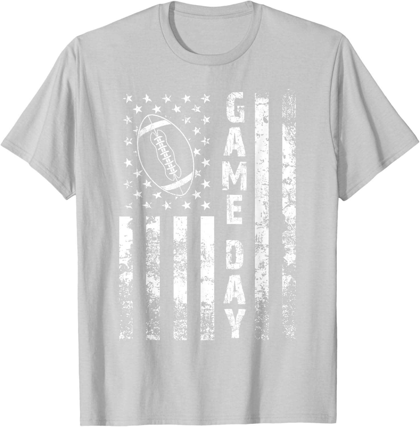 Game Day Flag American Football T-Shirt for Loving Moms and Dads - 5