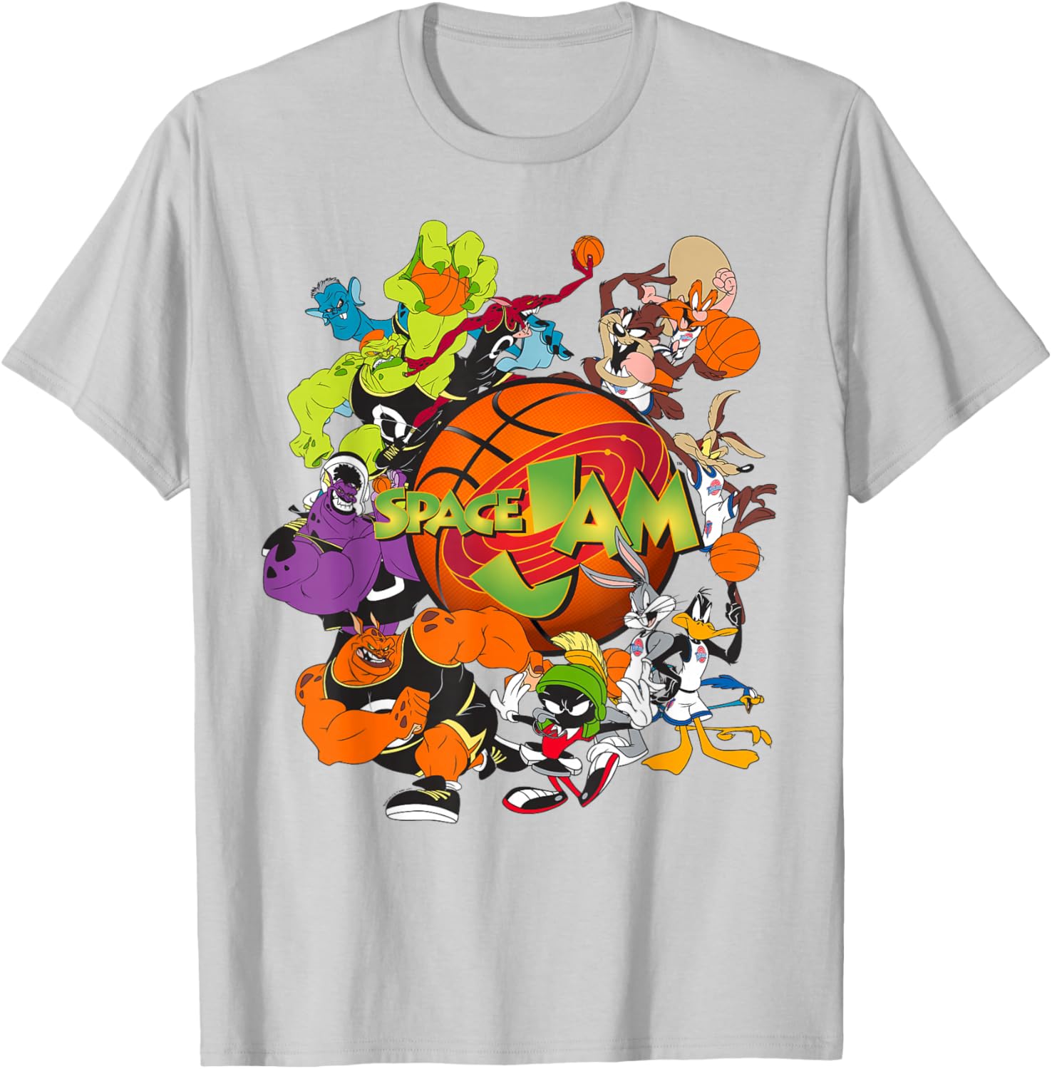 Space Jam Monstars and Tune Squad T-Shirt for Fans and Players - 2