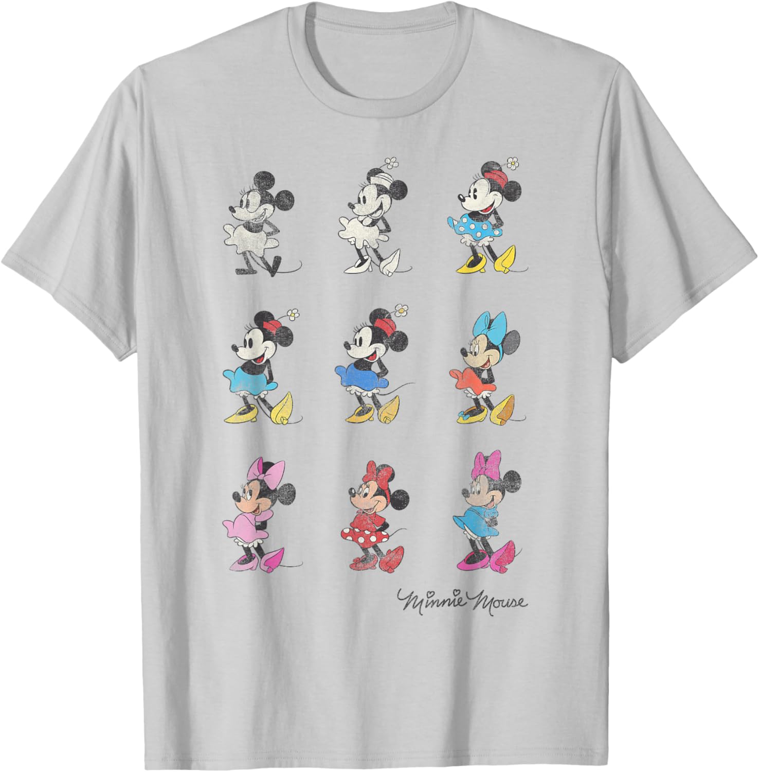 Disney Mickey And Friends Minnie Mouse Vintage T-Shirt for Kids - 8