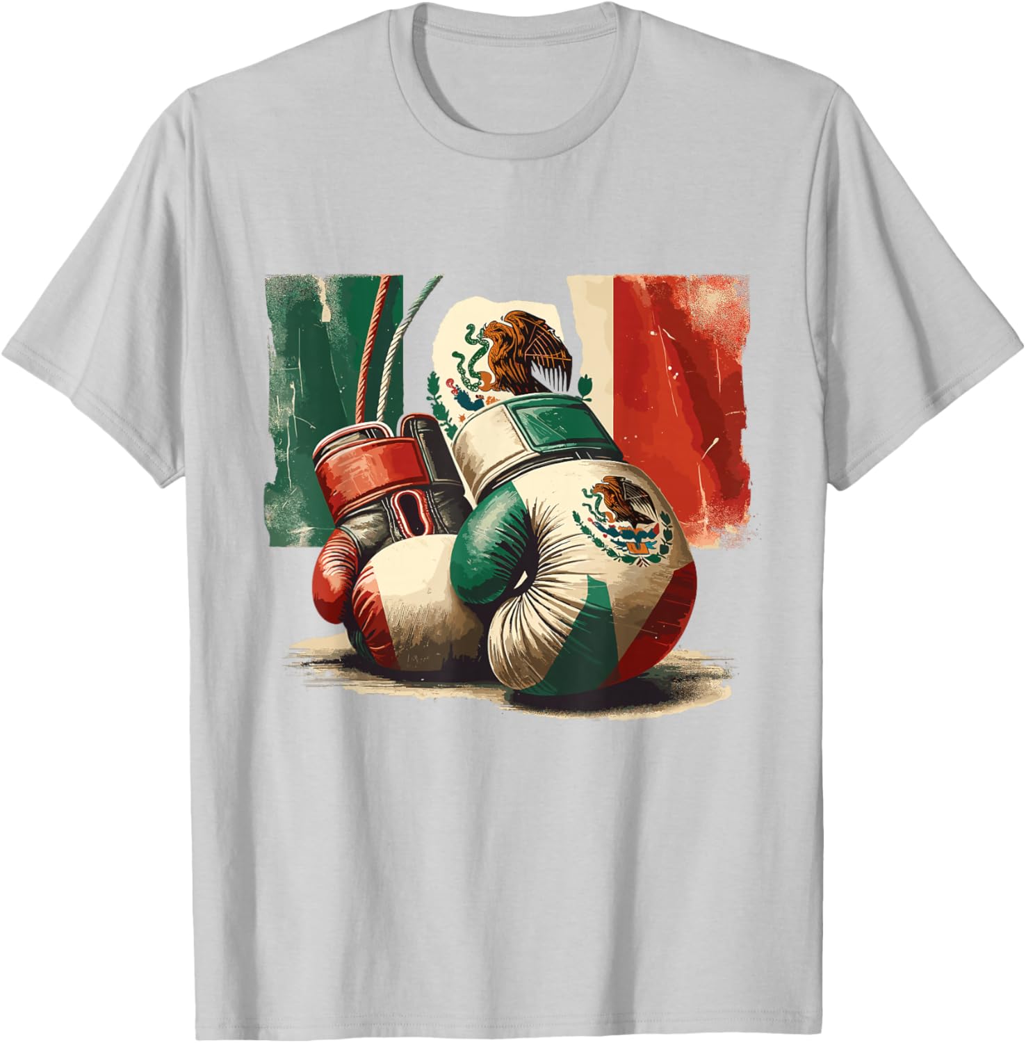 Boxing Mexico T-Shirt Stylish Graphic Tee for Fans of Boxing and Culture - 26