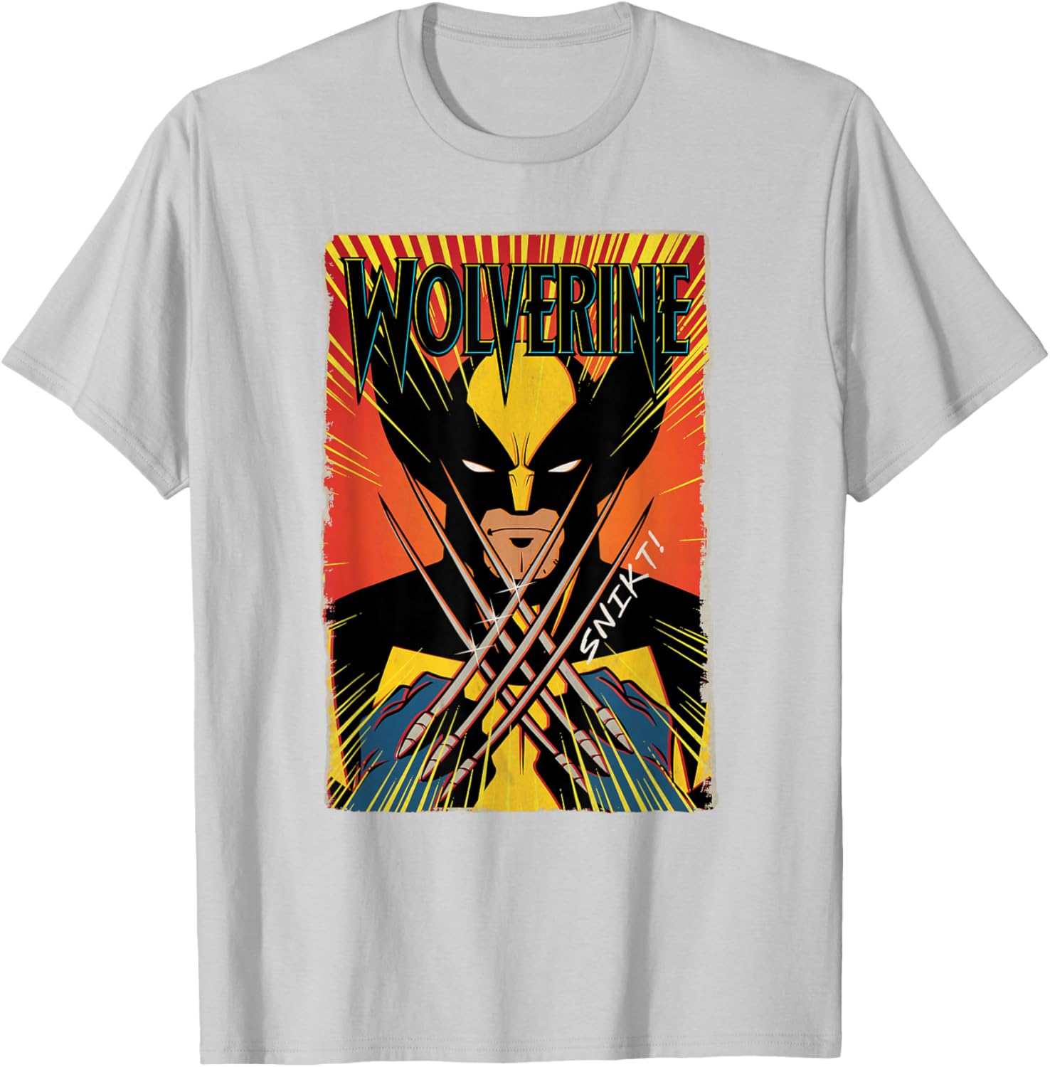 Vintage X-Men 97 Wolverine Claws Snikt T-Shirt for Marvel Fans - 10